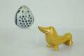 LISA LARSON, figuriner, 2 st, bl.a. Tax, ur serie Kennel, Gustavsberg