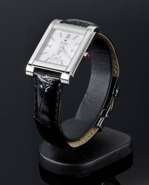 Les Cubeurs Geneve. Swiss Made Unisexur med safir model CDG 11