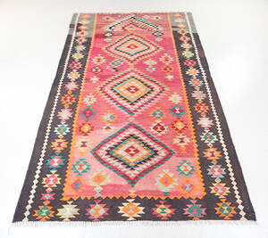 Persisk Harsin Kelim tæppe 217x145 cm.