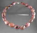 Rodochrosit Kette ca. 13 x 22 mm