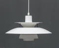 Poul Henningsen, PH5-pendel, hvidlakeret  