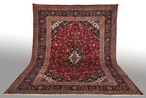 Persisk Kashan, 386 x 297 cm