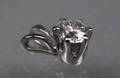 Brillantvedhæng. Ca. 0.30 ct