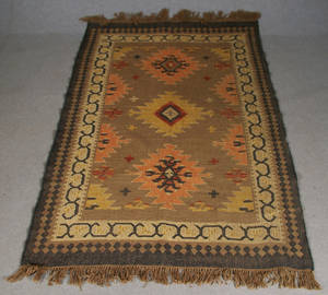 Orientmatta, flatvävd, Kelim, 236x155 cm