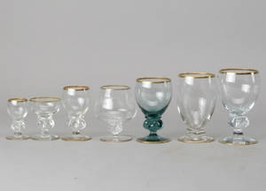 Holmegaard Glasværk. Gisselfeld glasbesætning 62