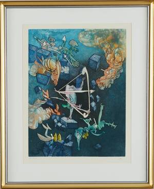 Roberto Matta färgetsning