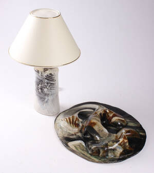 Jeppe Hagedorn Olsen, lampe samt unika fad 2