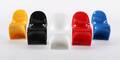 Verner Panton. Vitra miniature fem Panton Chair 5