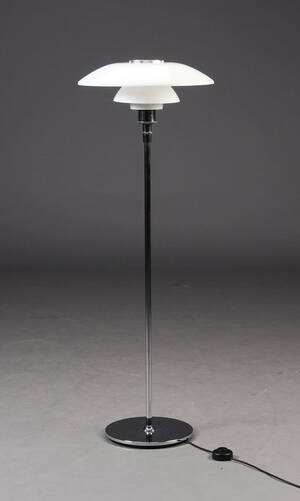 Poul Henningsen. PH 4½  3½ standerlampe