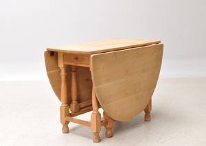 Gateleg bord i egetræ