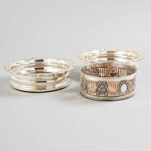 Coasters nysilver
