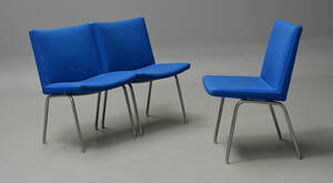 Hans J. Wegner. Tre lufthavnsstole3