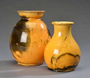 Kähler. To vaser af lertøj 2