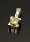 Diamantvedhæng, ca. 0.20 ct