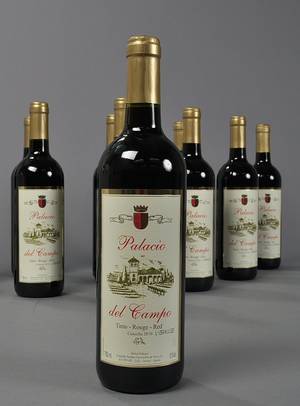 60 fl. rødvin, Palacio del Campo 2010, Spanien  60