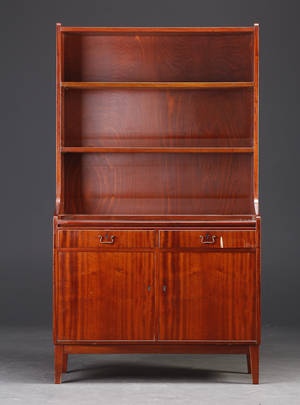 Dansk møbelproducent - Skabreol - Mahogni.