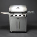 Udendørs gasgrill i rustfri stål