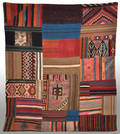 Persisk Patchwork kelim, 208 x 177 cm