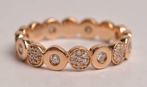 Lund Copenhagen, brillantring  af 18 kt. guld, ca. 0,34 ct