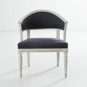 Baljfåtölj sengustaviansk stil