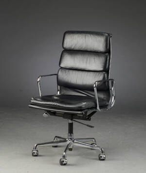 Charles Eames. Soft Pad højrygget kontorstol, Model EA-219 Denne vare er sat til omsalg under nyt varenummer 4147330
