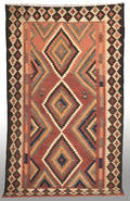 Persisk Nomadkelim, 220 x 123 cm