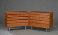 Poul Cadovius. Par kommoder af teak 2