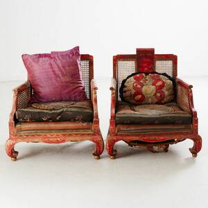 Fåtöljer 1900-talets början