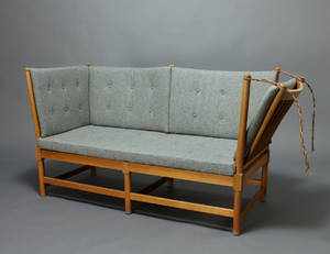 Hyndesæt til Børge Mogensens tremmesofa, model 1789, lysgrå