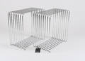 Verner Panton. Wire Cube i farven Chrome. 2