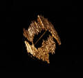A. Michelsen. Vintage broche af 14 kt guld