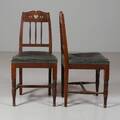 STOLAR, ett par, allmoge, 1800-tal