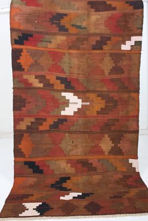 Persisk Harsin kelim, 235x125 cm.