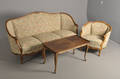 Nyrokokko stue Sofa, bord og stol