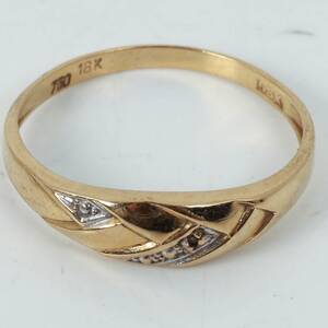RING Guld 18k, 1.3g