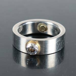 TITANRING med sten 8.3g