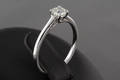 Diamond solitaire ring, approx. 0.40ct