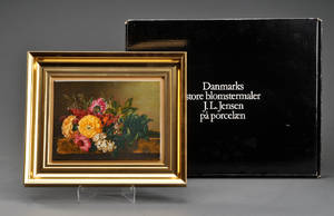 I. L. Jensen 1800-1856. Porcelænsbillede