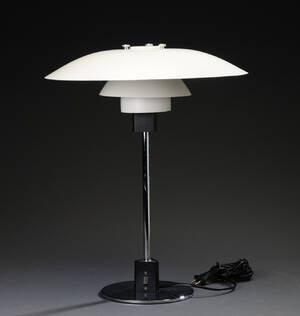 Poul Henningsen. PH43 bordlampe. 