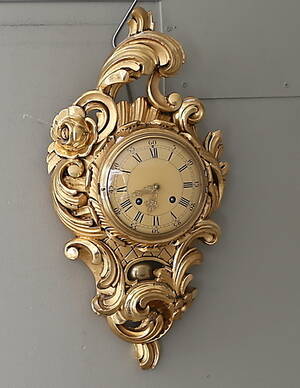 VÄGGUR, gustaviansk stil, 1900-tal.