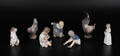 Royal Copenhagen og BG, samling figurer, porcelæn 7