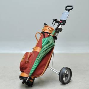 Golfsæt med Slazenger mobil taske