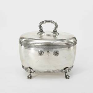 Sockerskrin silver J. E. Torsk 1909