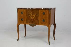 BYRÅ med marmorskiva, gustaviansk stil