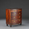 Dansk empire kommode af mahogni, ca. 1810