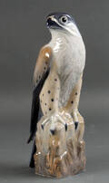 Lyngby Porcelæn figur i form af rovfugl 