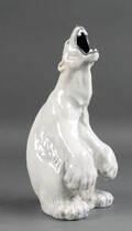 Royal Copenhagen. Isbjørn, figur af porcelæn