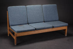 Børge Mogensen, sofa ef egetræ, model 2218 