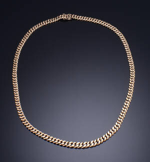 H.C. Hansens, halskæde af guld 14 kt.