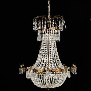 Ljuskrona med prismor